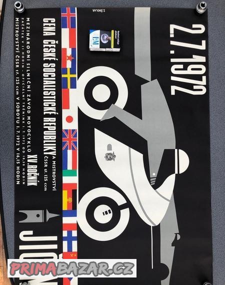 plakat-jawa-cz-walter-praga-ogar-zavod-cssr-jicin-1972