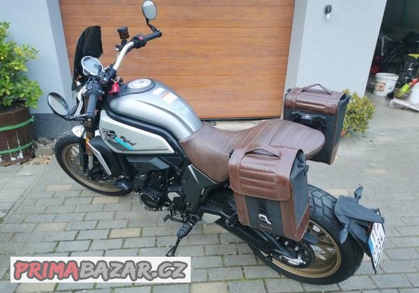 CF MOTO CL-X 700 - s úpravami, stav nové moto