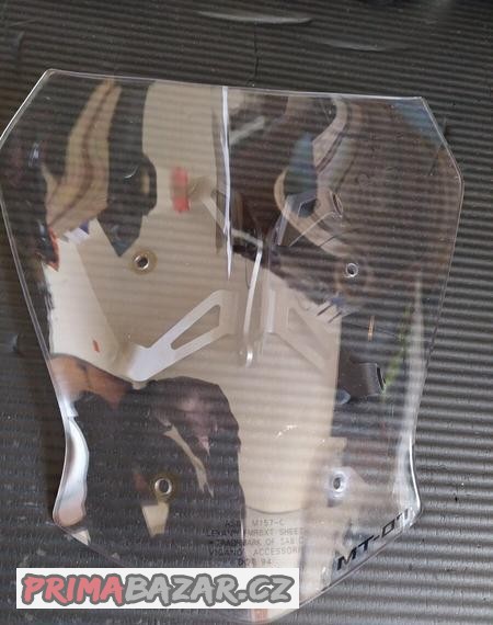 Originál Yamaha MT-07 plexi štít s držáky