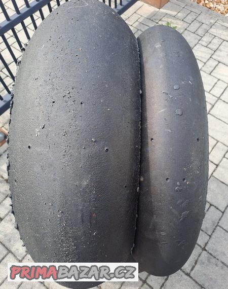 Pneumatiky Pirelli superbike 125/70-17 + 200/65-17/65-17