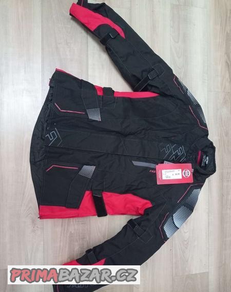 Textilní bunda a kalhoty na moto