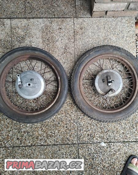 jawa-čz 350/354 nebo 250/353 kola kompletni