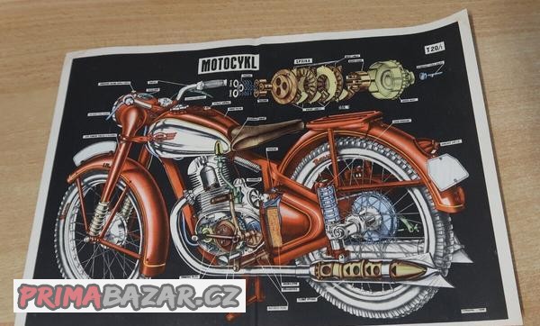 jawa-perak-250-orig-dobove-z-roku-1962-obr-31x22cm