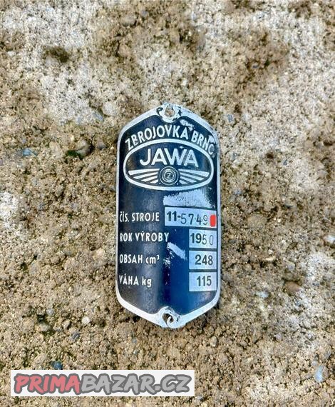 jawa-250-perak-vyrobni-stitek