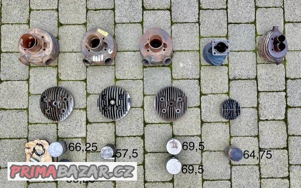Jawa ČZ kyvacka, perak, CZ, Robot, Manet - díly