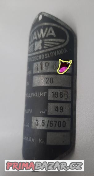 stitek-jawa-50-pionier-typ-20-1968-export-rusko