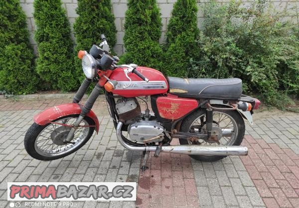 Jawa 350 634 konopnica + EU TP na prihlaseni