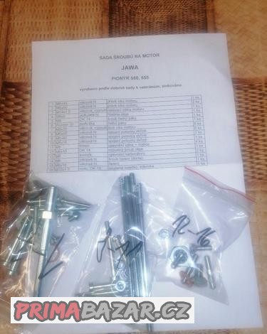 sada-sroubu-na-motor-jawa-20-a-jawa-21