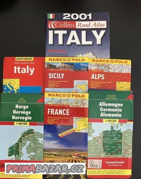 mapa-norsko-francie-italie-sicilie-nemecko-alpy