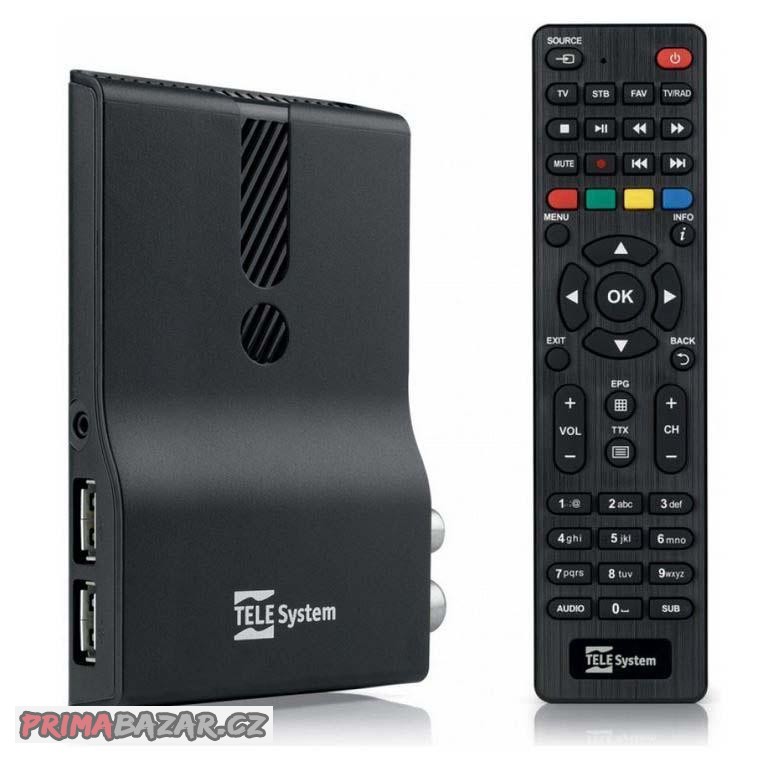 Monitor s Tv a DO + SetTopBox DVBt-T2