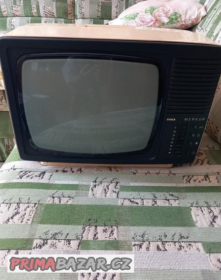 přenosná černobílá televize