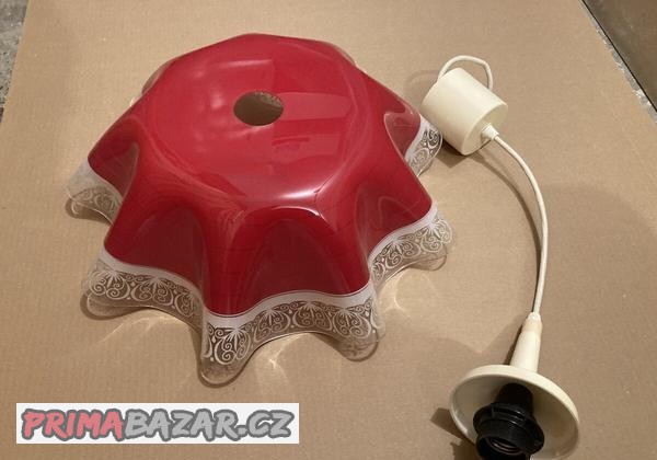 retro-lustr-cerveny-skleneny