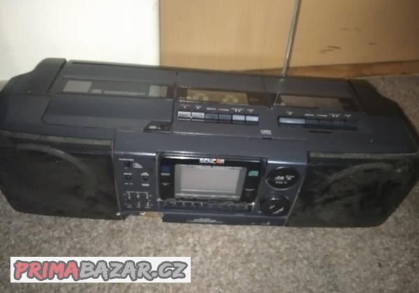 prodam-radio-cd-double-kazetak-sencor-sd-335