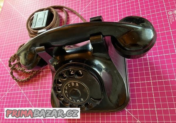 prodam-retro-telefon-latkove-draty-s-pripojnou-krabickou