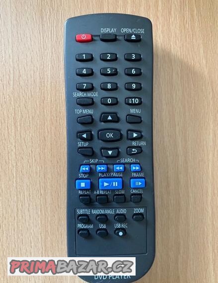 dalkove-ovladani-panasonic-dvd-player