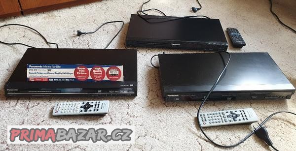 prodam-3-dvd-prehravace-panasonic