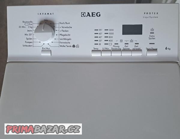 Aut. pračka AEG Protex LiquiSystem na 6kg.