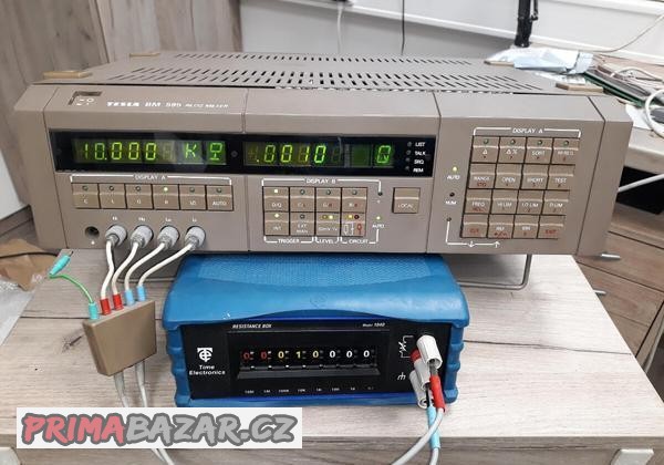 laboratorni-rlcg-most-tesla-bm595-rlc-mustek-bm-595-vcet