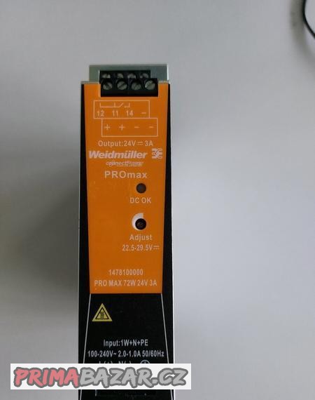 zdroj-weidmuller-pro-max-24v-3a
