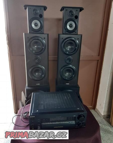 zesilovac-sony-reprobedny-sony-a-philips