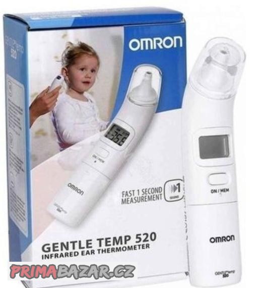 infracerveny-usni-teplomer-zn-omron-skoro-novy-zaruka