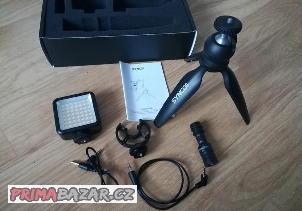 mikrofon-set-se-stativem-vlogger-kit-2