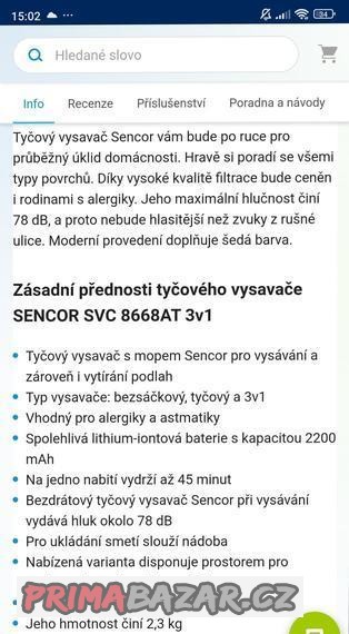 prodam-tycovy-vysavac-sencor-3v1-svc8668at