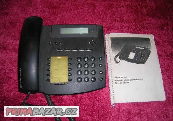 telefon-se-zaznamnikem-actron-ab-c