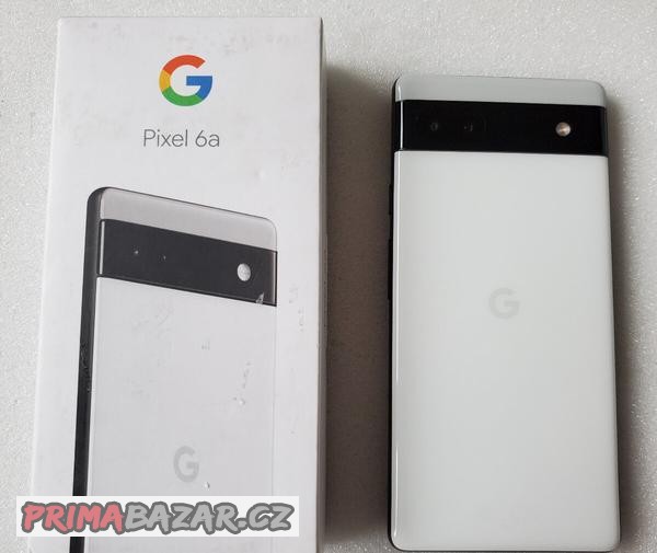 google-pixel-6a-bily-android-15-prislusenstvi