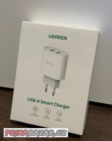 nova-ugreen-usb-nabijecka-17w-2x-usb-port