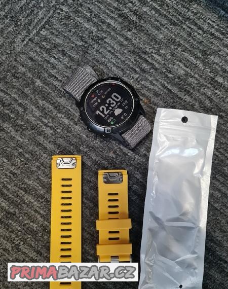 fenix-5x-6x-7x-8-tah-reminek-pasek-26mm-zluty