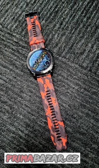 fenix-5x-6x-7x-8-tah-reminek-pasek-26mm-oranzova