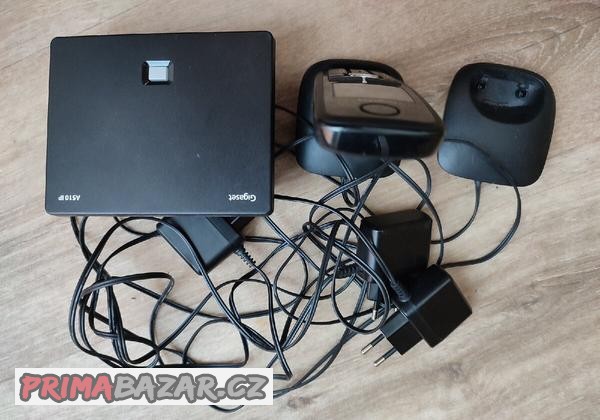voip-gigaset-siemens-a510-ip-telefon-a-dve-nabijeci-stanice