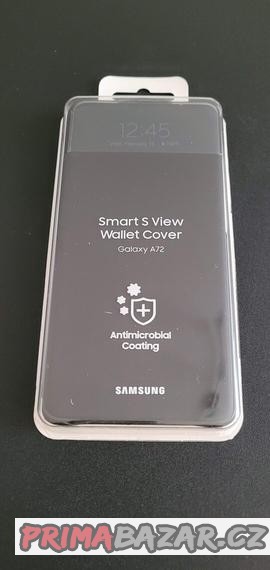samsung-s-view-pouzdro-pro-galaxy-a72-cerne