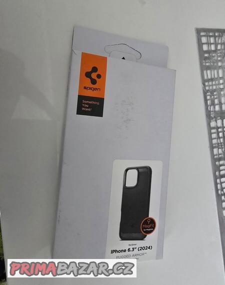 spigen-rugged-armor-magsafe-matte-black-iphone-16-pro
