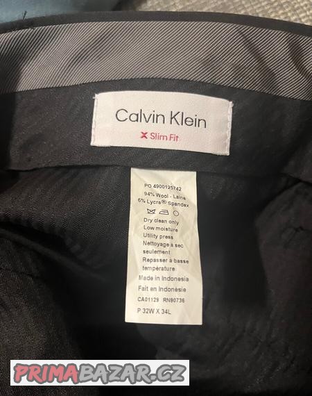 oblek-calvin-klein-32-w-34l-slim-fit