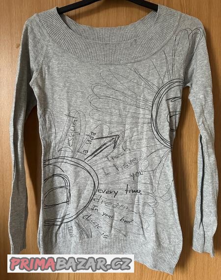 sedy-svetr-desigual-velikost-s