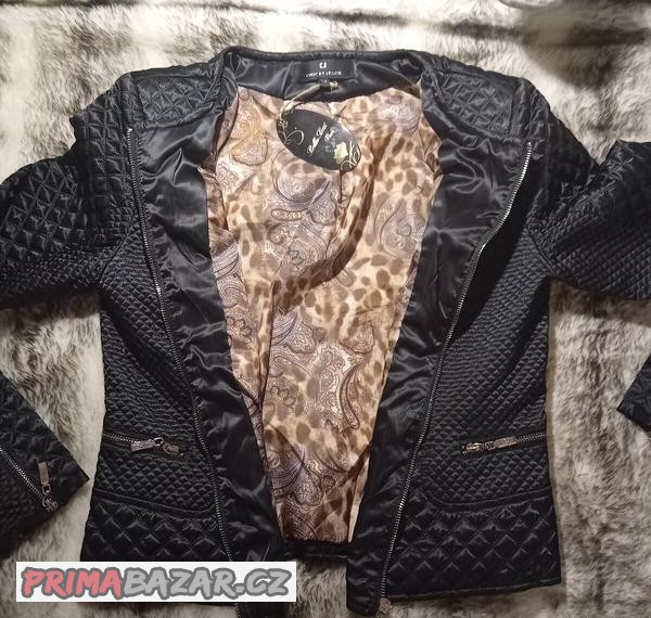 damske-sako-cerne-prosivane-vel-14-nove