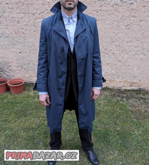cerny-oblek-a-kalhoty-angelo-litrico-c-a-modry-trench-coat