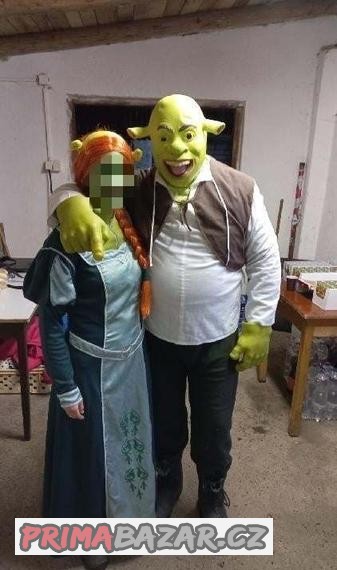 kostym-shrek-a-fiona-na-maskarni-karneval