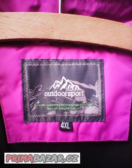 krasna-nepromokava-bunda-4xl-nova