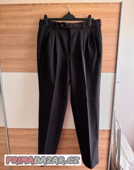 panske-kalhoty-hugo-boss-100-vlna
