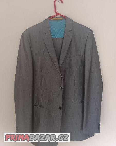 prodam-pansky-oblek-zn-koutny-tm-seda-barva