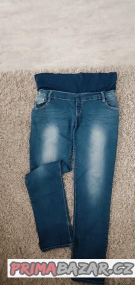 pohodlne-tehotenske-dziny-rifle-jeansy-vel-40