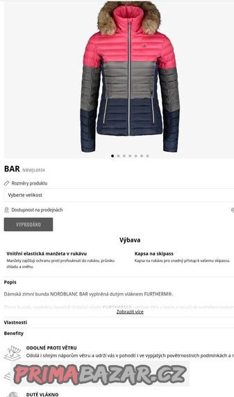 zimni-bunda-nordblanc-vel-40-nosena-malo