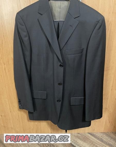 oblek-hugo-boss-hnedy