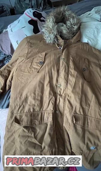 panska-hneda-bunda-parka-xl