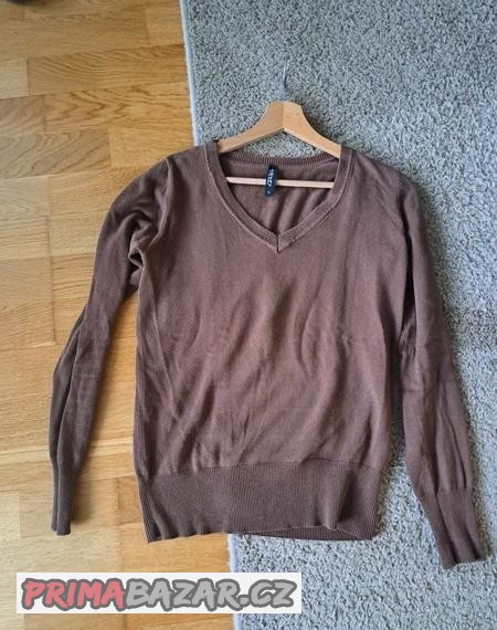 damsky-hnedy-svetrik-vel-s-zn-takko-fashion