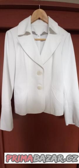 damske-sako-bile-nenosene-vel-38-40