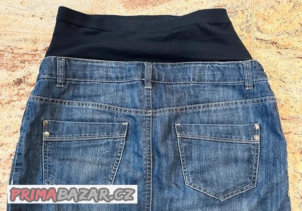 tehotenska-dzinova-sukne-c-a-vel-36